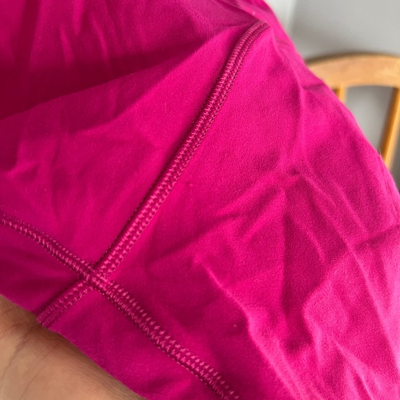 Lululemon Raspberry Pink Key Hole Tank - Picture 6 of 6
